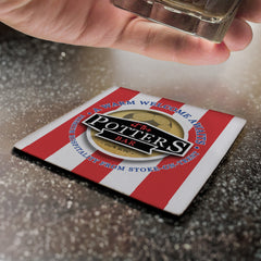Stoke Potters_- Football Coaster - Square Or Circle