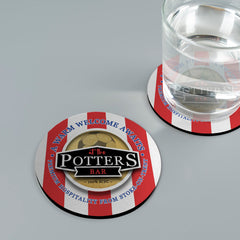 Stoke Potters_- Football Coaster - Square Or Circle