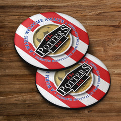 Stoke Potters_- Football Coaster - Square Or Circle