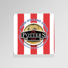 Stoke Potters_- Football Coaster - Square Or Circle