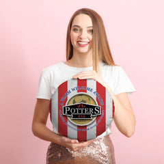 Stoke Potters_- Football Legends - Circle Cushion 14inch