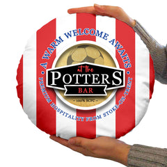 Stoke Potters_- Football Legends - Circle Cushion 14inch