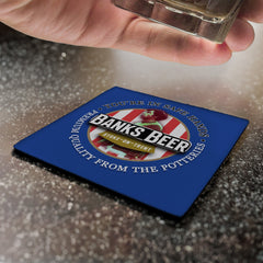 Stoke Victoria Banks- Football Coaster - Square Or Circle