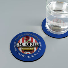Stoke Victoria Banks- Football Coaster - Square Or Circle