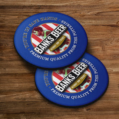 Stoke Victoria Banks- Football Coaster - Square Or Circle