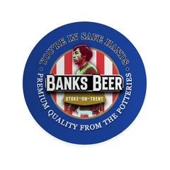 Stoke Victoria Banks- Football Coaster - Square Or Circle