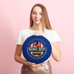 Stoke Victoria Banks- Football Legends - Circle Cushion 14inch