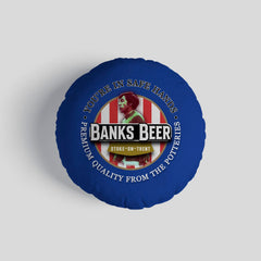 Stoke Victoria Banks- Football Legends - Circle Cushion 14inch