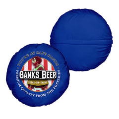 Stoke Victoria Banks- Football Legends - Circle Cushion 14inch