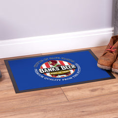Stoke Victoria Banks - Football Legends - Door Mat -60cm X 40cm