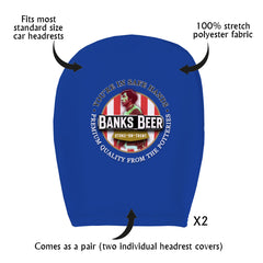 Stoke Victoria Banks- Football Legends - Headrest Cover