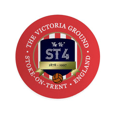 Stoke Victoria - Football Coaster - Square Or Circle