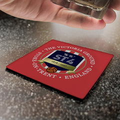 Stoke Victoria - Football Coaster - Square Or Circle