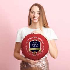 Stoke Victoria - Football Legends - Circle Cushion 14inch