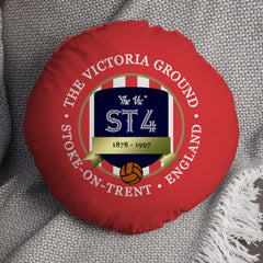 Stoke Victoria - Football Legends - Circle Cushion 14inch