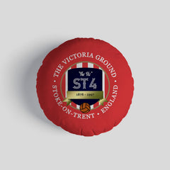 Stoke Victoria - Football Legends - Circle Cushion 14inch