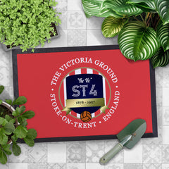 Stoke Victoria  - Football Legends - Door Mat -60cm X 40cm