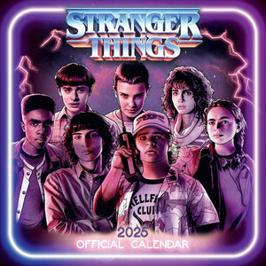 Stranger Things Square Calendar 2025