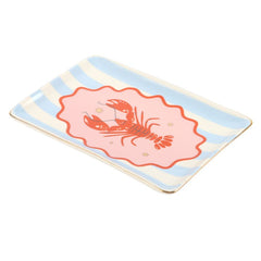 Striped Lobster Trinket Dish