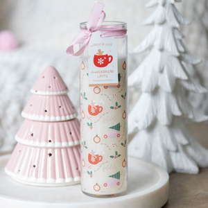 Sugarplum Fun Christmas Print Tube Candle