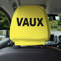 Sunderland 1990 Away - Retro Football Shirt - Pack of 2 - Car Seat Headrest Covers