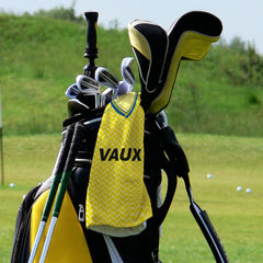 Sunderland - 1990 Away - Retro Lightweight, Microfibre Golf Towel