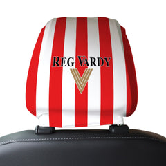 Sunderland 2001 Home - Retro Football Shirt - Pack of 2 - Car Seat Headrest Covers