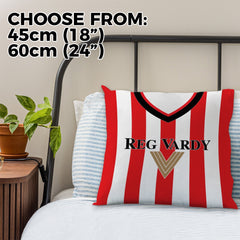 Sunderland - 2001 Home Shirt - 45cm or 61cm Retro Cushion