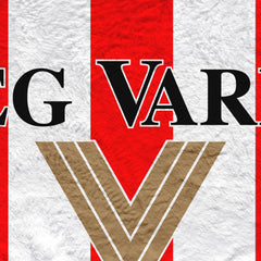 Sunderland - 2001 Home Shirt - Personalised Retro Fleece Blanket