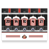 Sunderland AFC Personalised Poster - Dressing Room