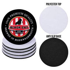Sunderland Black Cat - Football Coaster - Square Or Circle