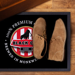 Sunderland Black Cat  - Football Legends - Door Mat -60cm X 40cm