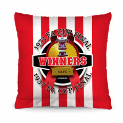 Sunderland FA Cup - Football Legends - Cushion 10inch