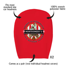 Sunderland Montgomery - Football Legends - Headrest Cover