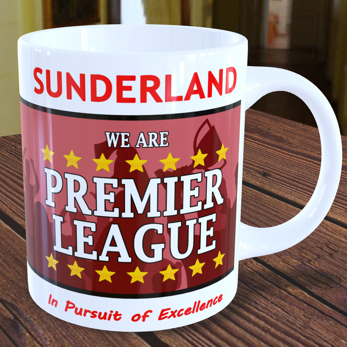 Sunderland Promoted To Premier League Mug 2025 Souvenir Cup