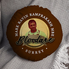 Surrey Cricket Bloodaxe  - Legend Collection - Circle Cushion 14inch