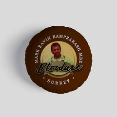 Surrey Cricket Bloodaxe  - Legend Collection - Circle Cushion 14inch