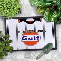 Swansea 1995 Home Shirt - Personalised Retro Door Mat - 60cm x 40cm