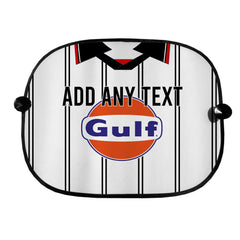 Swansea 1995 Home Shirt - Personalised Retro Football Car Sun Shade - Set of 2