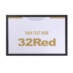 Swansea 2012 Home Shirt - Personalised Retro Door Mat - 60cm x 40cm