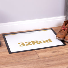 Swansea 2012 Home Shirt - Personalised Retro Door Mat - 60cm x 40cm
