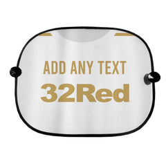 Swansea 2012 Home Shirt - Personalised Retro Football Car Sun Shade - Set of 2