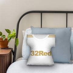 Swansea - 2012 Home Shirt - Personalised Retro Shirt Cushion