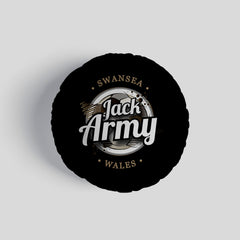 Swansea Jack Army - Football Legends - Circle Cushion 14inch