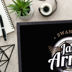 Swansea Jack Army  - Football Legends - Door Mat -60cm X 40cm