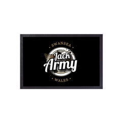 Swansea Jack Army  - Football Legends - Door Mat -60cm X 40cm