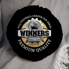 Swansea League Cup - Football Legends - Circle Cushion 14inch