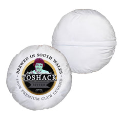 Swansea Toshack - Football Legends - Circle Cushion 14inch
