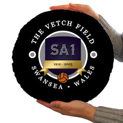 Swansea Vetch - Football Legends - Circle Cushion 14inch
