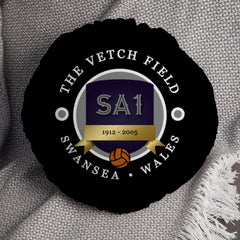 Swansea Vetch - Football Legends - Circle Cushion 14inch